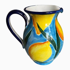 Jarra sueca italiana de cerámica de Lena A. Linderholm, años 90