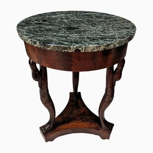 Empire Mahogany Trivet Pedestal Table