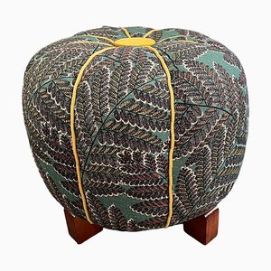 Art Deco Pouf / Hocker, 1930er