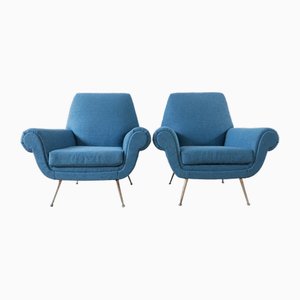 Fauteuils Mid-Century, Italie, Set de 2