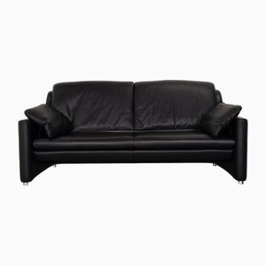 Fidamigo 3-Seater Sofa in Dark Blue Leather from Leolux