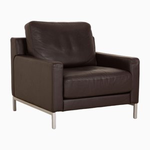 Ego Armchair in Brown Leather from Rolf Benz