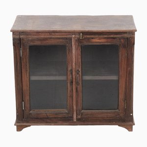 Small Glazed Buffet in Solid Wood