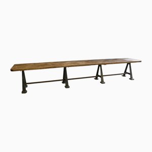 Long Industrial Dining Table