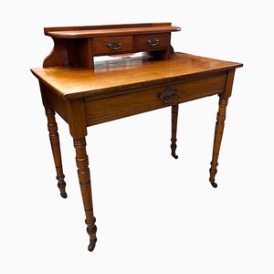 Edwardian Mahogany Desk or Dressing Table