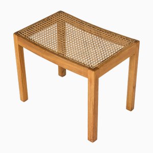 Dänischer Mid-Century Hocker aus Mahagoni, 1950er