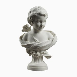 Cupid Bust, 1926, Sèvres Porcelain