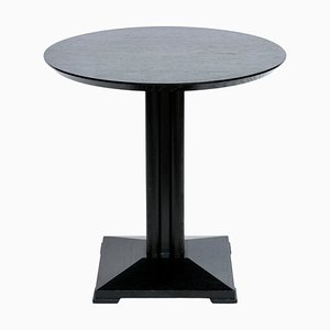 Table d'Appoint Amadé en Chêne Noir attribuée à Wiener Werkstätte, 1990s