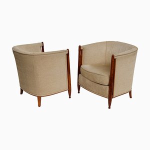 Set of Art Deco Armchairs, 1990s