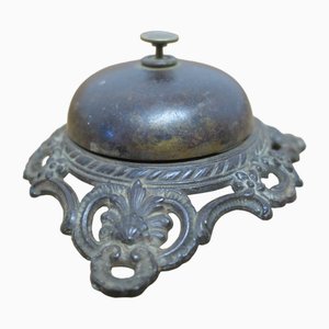 Victorian Iron Courtesy Counter Top Bell
