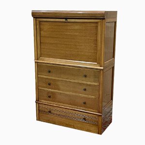 Walnut and Oak Chest of Drawers from MD, 1960s
