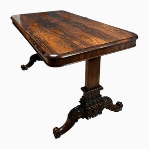 Vintage Rosewood Library Table