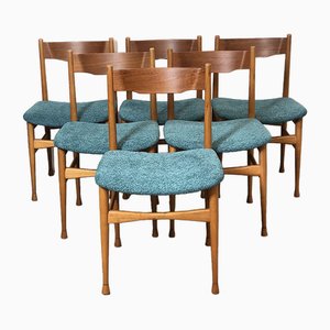 Dining Chairs, Italy, 1960s, Set of 6