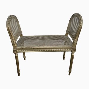 French Louis XVI Style Gilded Bench