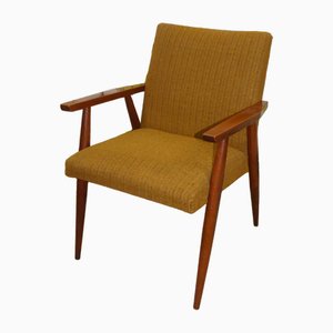 Mustard Yellow Easy Chair, 1960s