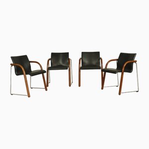 Chairs S320 by W. Schneider and U. Böhme for Thonet, 1980s, Set of 4