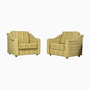 Premier Club Chairs by Interier Praha, 1970s, Set of 2
