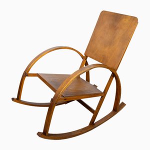 Bauhaus German Rocking Chair, 1930s