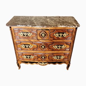 Early 18th Century Chest of Drawers with Marble Top