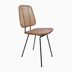 Rattan Dining Chair, 1950s