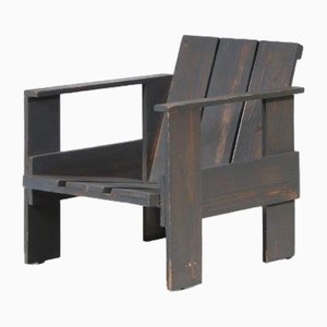 Crate Chair by Gerrit Thomas Rietveld, the Netherlands, 1960s