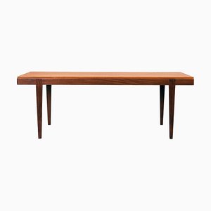 Teak Coffee Table with Extensions in Formica, 1960s