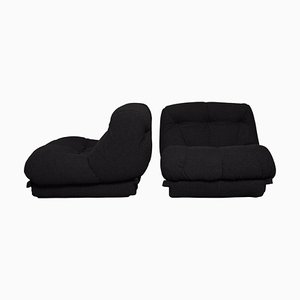 Nuvolone Lounge Chairs by Rino Maturi, 1970s, Set of 2