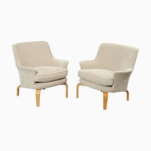 Pilot Armchairs attributed to Arne Norell, 1960s, Set of 2