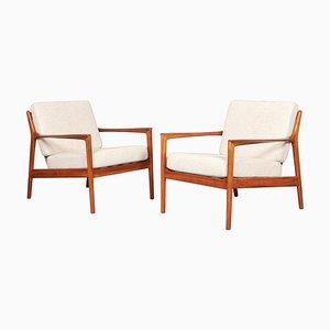 Mid-Century Model Usa-75 Armchairs attributed to Folke Ohlsson for Dux, 1960s, Set of 2
