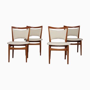 SW 87 Chairs by Finn Juhl, 1950s, Set of 4