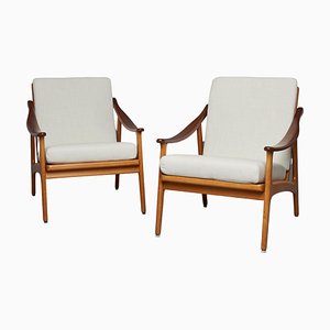 Fauteuils de Bejra Möbel, 1960s, Set de 2