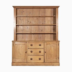 Large 19th Century English Pine Dresser