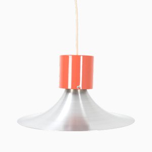 Pendant Lamp with Orange Detail