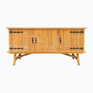 Credenza in bambù, anni '50