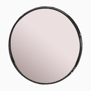 Specchio rotondo vintage senza cornice