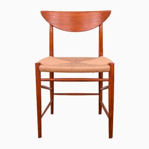 Danish Teak chairs in New Rope Design 316 by Peter Hvidt and Orla Molgaard-Nielsen for Soborg Mobelfabrik.1960s, Set of 6