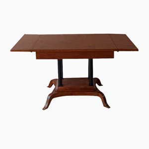 Tavolino grande regolabile in stile vittoriano, anni '50