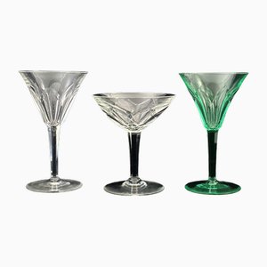 Stemware Glasses by Willem Jacob Rozendaal, 1930s, Set of 18