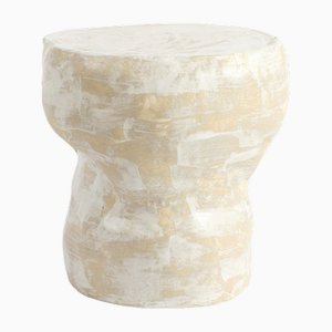 Ceramic Side Table in White by Project 213A