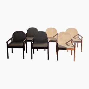 Dining Chairs attributed to Tytina Ammannati and Giampiero Vitelli for Catalano, 1970s, Set of 6