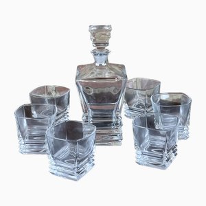 Bicchieri in stile Art Déco, set di 7