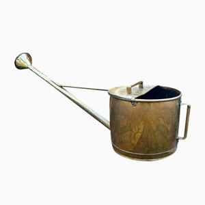Large Brass Garden Watering Can, 1930s