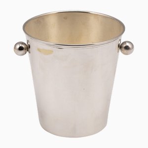 French Silver Plated Wine Cooler from Cartier, 1990s