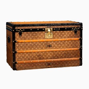 19th Century Trunk in Woven Canvas from Louis Vuitton, France, 1900s