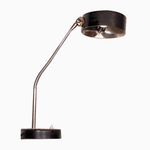 Lámpara de oficina con pie flexible, años 60