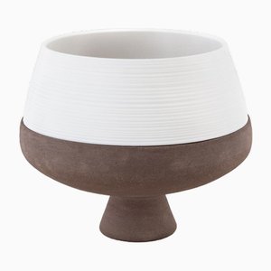 Vase Bicolore en Terre Cuite par ZpStudio