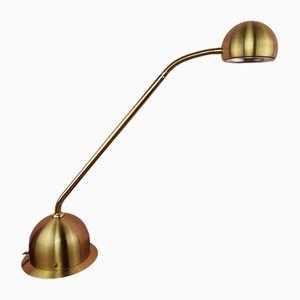 Lampe de Bureau en Laiton par Hustadt Leuchten, Allemagne, 1960s