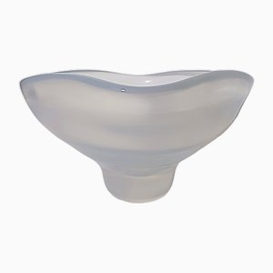 Mid-Century Glass Opalescent Bowl by Sven Palmqvist for Orrefors
