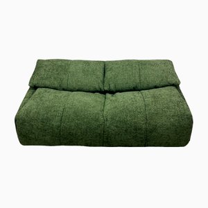 Grünes Vintage 2-Sitzer Sofa in Plumy von Annie Hiéronimus für Ligne Roset