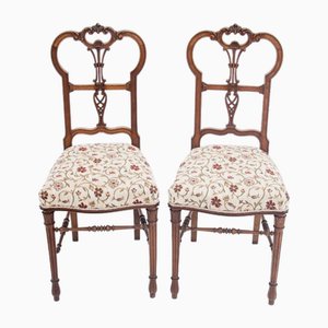Late 19th Century Chairs, Northern Europe, 1880s, Set of 2